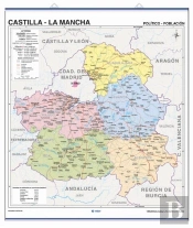 Castilla La Mancha Fisico Politico Economico