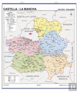 Bertrand.pt - Castilla La Mancha Fisico Politico Economico