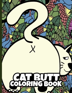 Bertrand.pt - Cat Butt Coloring Book