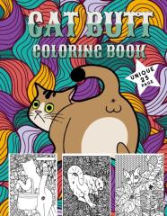 Cat Butt Coloring Book