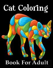 Cat Coloring Book For Adult