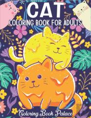 Cat Coloring Book For Adults