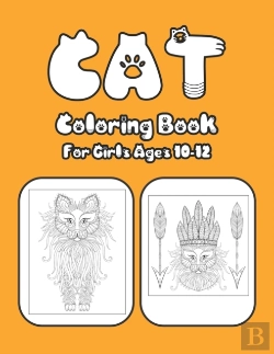Bertrand.pt - Cat Coloring Book For Girls Ages 10-12