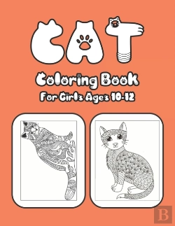 Bertrand.pt - Cat Coloring Book For Girls Ages 10-12