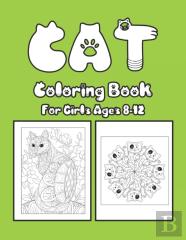 Cat Coloring Book For Girls Ages 8-12