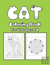 Cat Coloring Book For Girls Ages 8-12