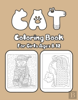 Bertrand.pt - Cat Coloring Book For Girls Ages 8-12