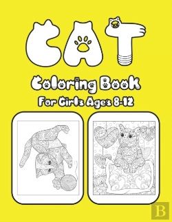 Bertrand.pt - Cat Coloring Book For Girls Ages 8-12