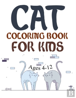 Bertrand.pt - Cat Coloring Book For Kids Ages 4-12