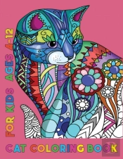 Cat Coloring Book For Kids Ages 4-12