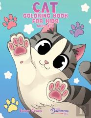 Cat Coloring Book For Kids Ages 4-8
