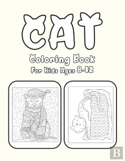 Bertrand.pt - Cat Coloring Book For Kids Ages 8-12