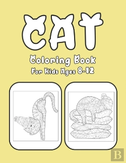 Bertrand.pt - Cat Coloring Book For Kids Ages 8-12