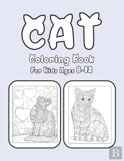 Bertrand.pt - Cat Coloring Book For Kids Ages 8-12