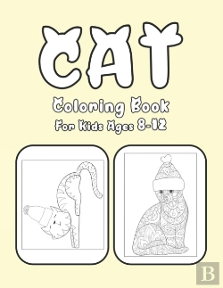 Bertrand.pt - Cat Coloring Book For Kids Ages 8-12