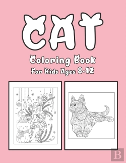 Bertrand.pt - Cat Coloring Book For Kids Ages 8-12