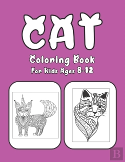 Bertrand.pt - Cat Coloring Book For Kids Ages 8-12