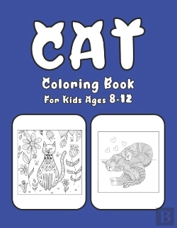Bertrand.pt - Cat Coloring Book For Kids Ages 8-12