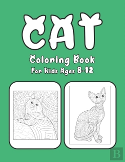 Bertrand.pt - Cat Coloring Book For Kids Ages 8-12