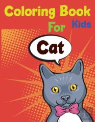 Cat Coloring Book For Kids