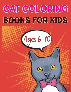 Bertrand.pt - Cat Coloring Books For Kids Ages 6-10