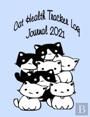 Cat Health Tracker Log Journal 2021