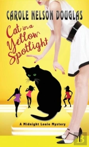Cat In A Yellow Spotlight