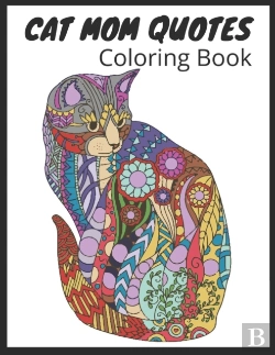 Bertrand.pt - Cat Mom Quotes Coloring Book