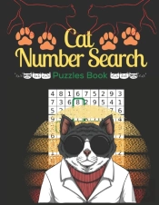 Cat  Number Search Puzzles Book