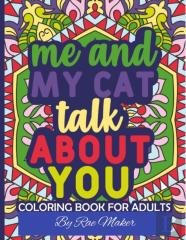 Cat Quote Coloring Book