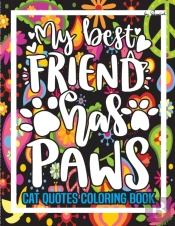 Cat Quotes Coloring Book