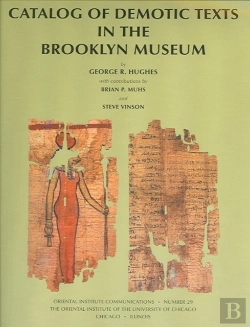Bertrand.pt - Catalog Of Demotic Texts In The Brooklyn Museum