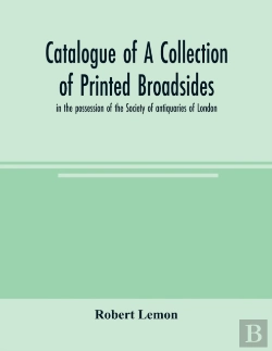 Bertrand.pt - Catalogue Of A Collection Of Printed Bro