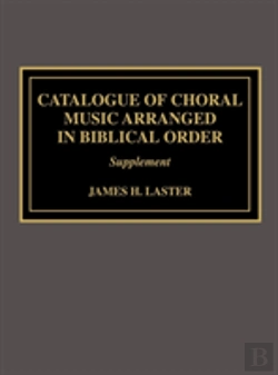 Bertrand.pt - Catalogue Of Choral Music Arranged In Biblical Order