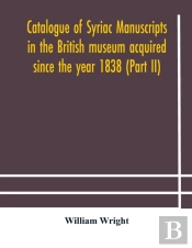 Catalogue Of Syriac Manuscripts In The B