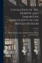Catalogue Of The Hebrew And Samaritan Ma