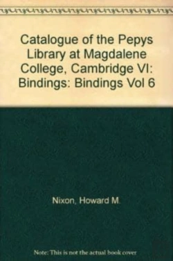 Bertrand.pt - Catalogue Of The Pepys Library At Magdalene Coll - Bindings