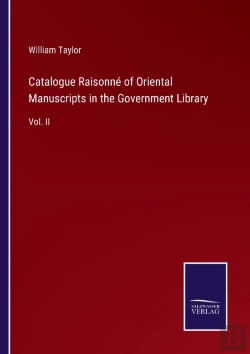 Bertrand.pt - Catalogue Raisonne Of Oriental Manuscripts In The Government Library