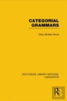 Categorial Grammars
