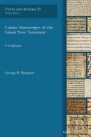 Catena Manuscripts Of The Greek New Testament