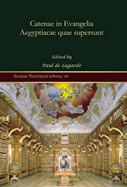 Bertrand.pt - Catenae In Evangelia Aegyptiacae Quae Supersunt