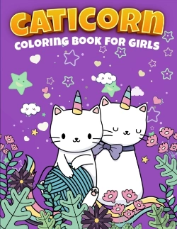 Bertrand.pt - Caticorn Coloring Book For Girls