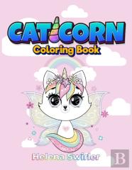 Caticorn Coloring Book For Kids 4-8