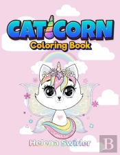Caticorn Coloring Book For Kids 4-8