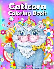 Caticorn Coloring Book For Kids