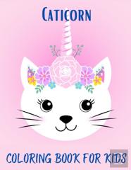 Caticorn Coloring Book For Kids