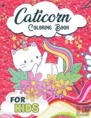Caticorn Coloring Book For Kids
