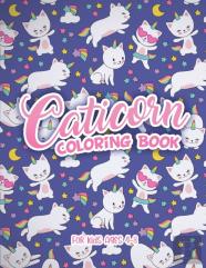 Caticorn Coloring Books For Kids