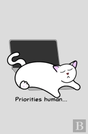 Catlover'S Notebook - Blank Lined Pages - Priorities Human