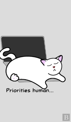 Bertrand.pt - Catlover'S Notebook - Blank Lined Pages - Priorities Human